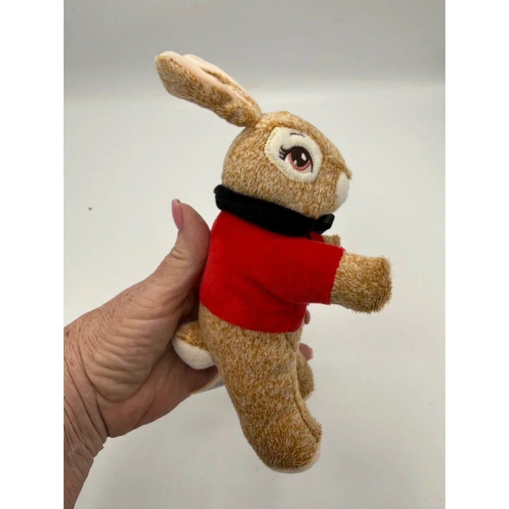 Peter Rabbit 2 Movie Plush Dan Dee Collectors Choice Brown Bunny Red Jacket 2020